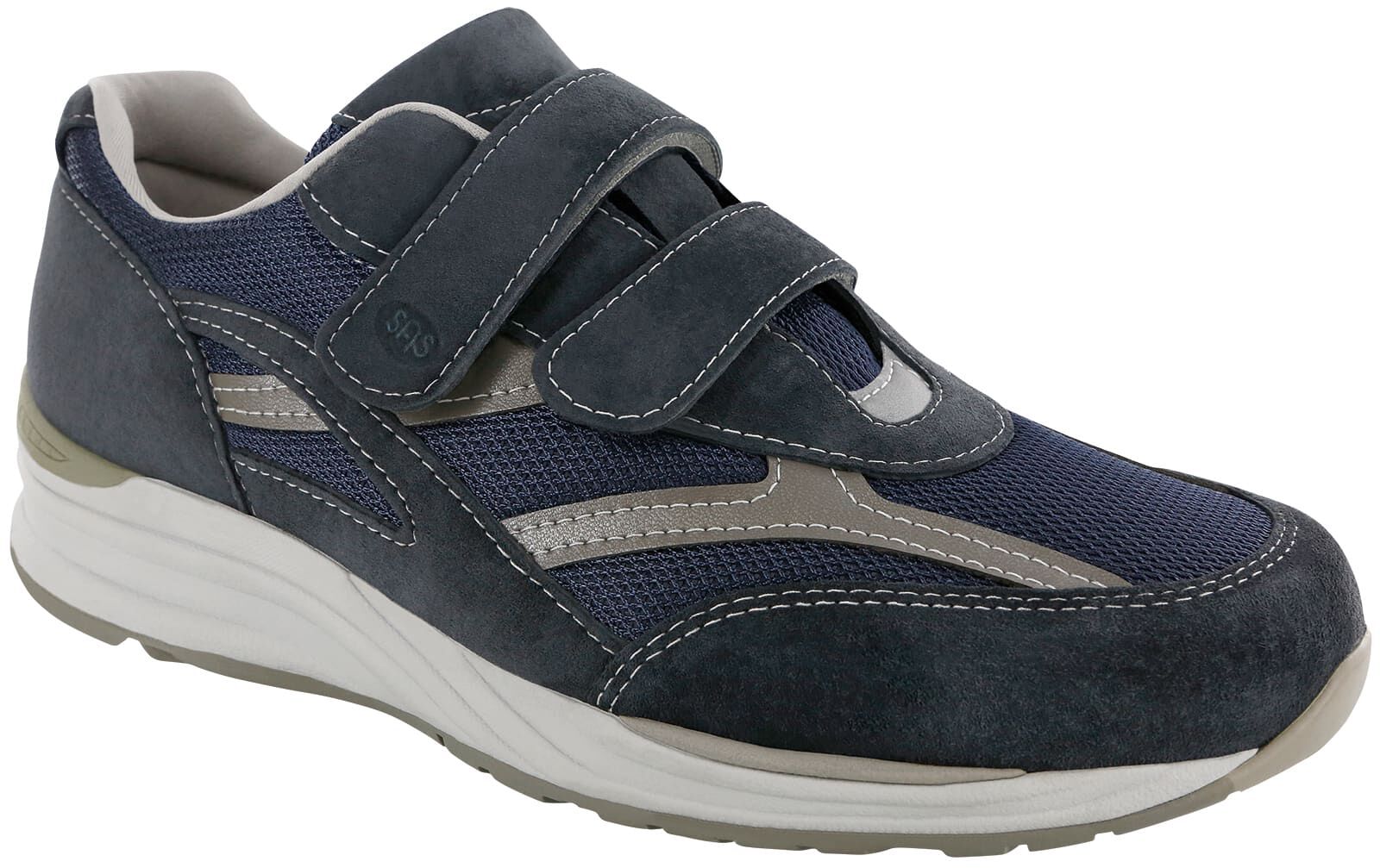 mens wide width velcro sneakers