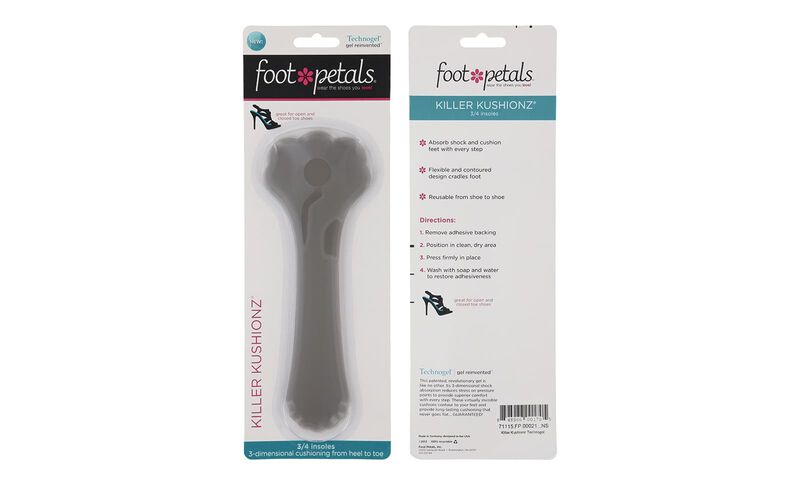 Foot Petals Killer Kushionz Gel Technogel