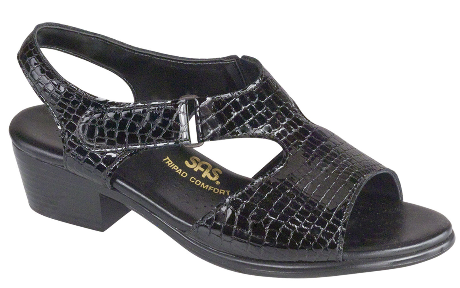 Sas black sandals 2025