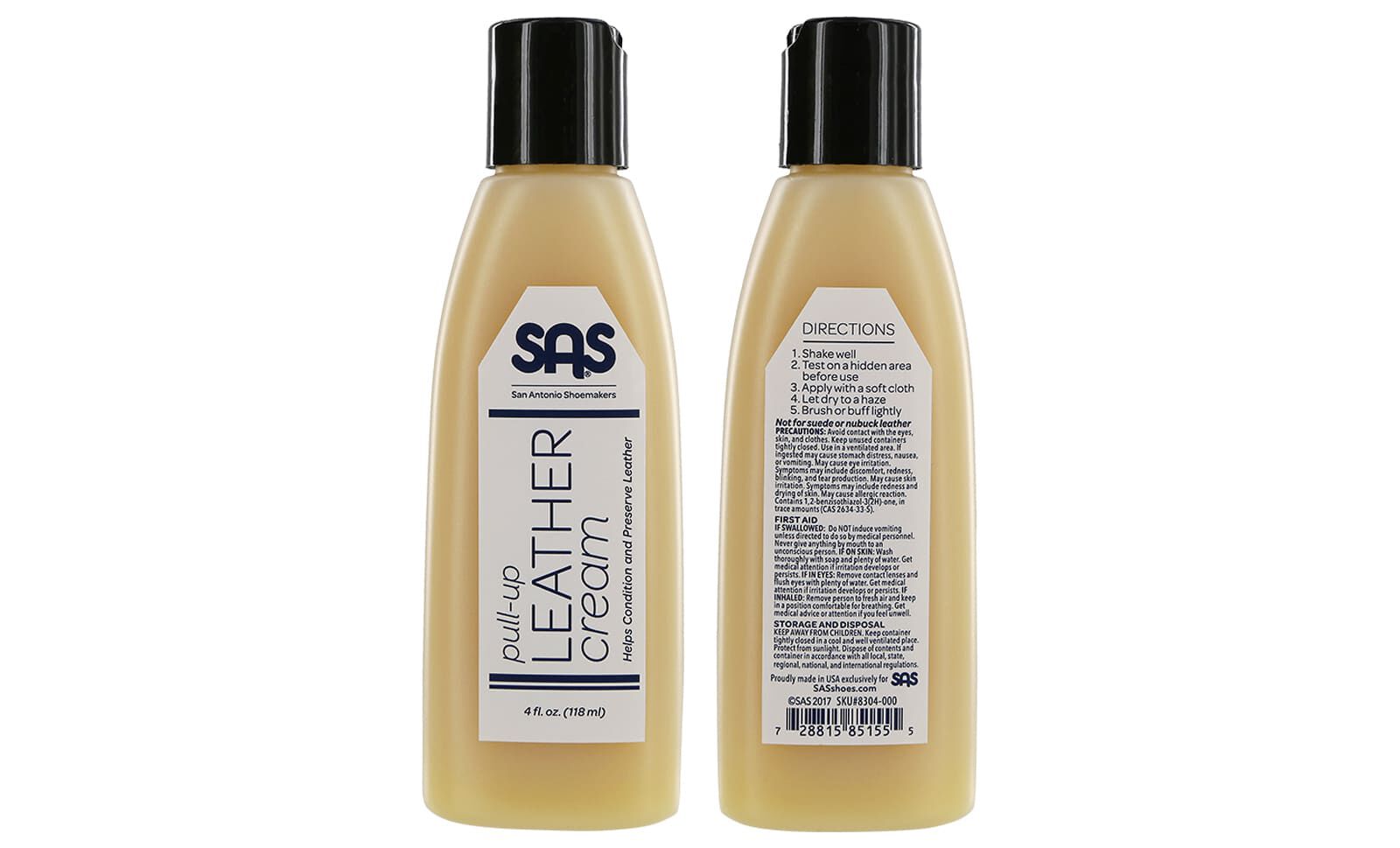 SAS Pull Up Leather Cream Conditioner Shoe Care