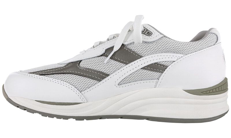 Journey Mesh White-Gray Left Side View