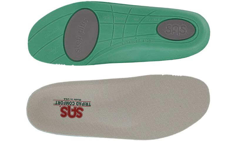 Men&#39;s Step Plus Gray Top-Bottom View