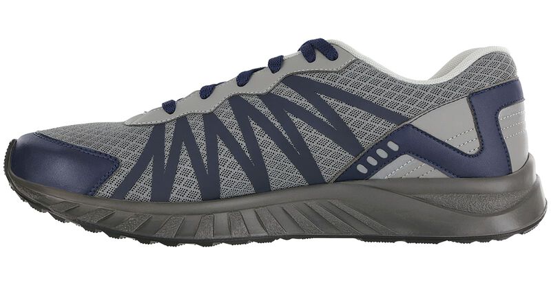 Pursuit Gray-Navy Left Side View