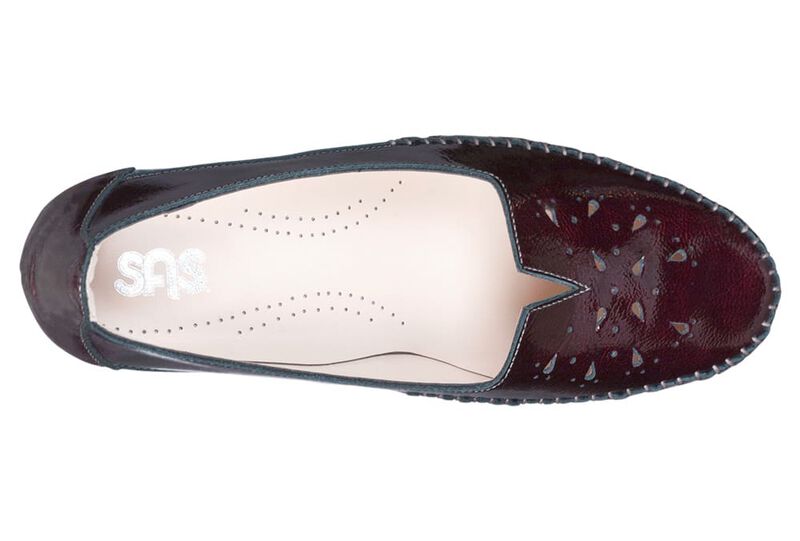 Sonyo Slip On Heel - Bordo, , large