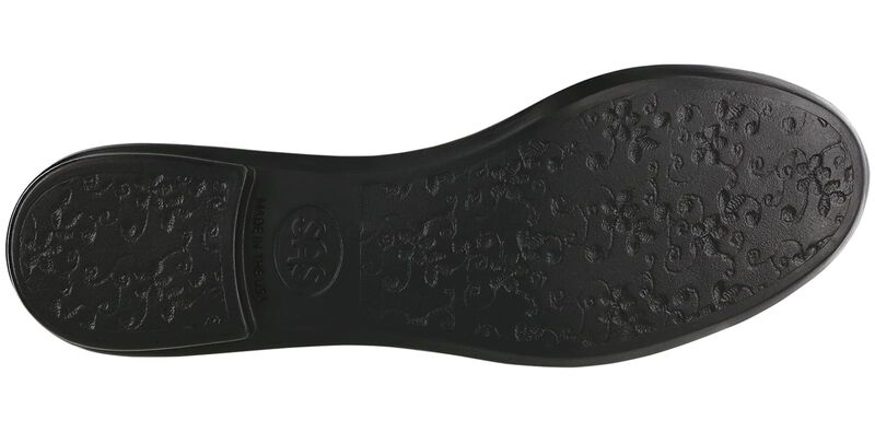 Scenic Brocade-Black Patent Left Sole View