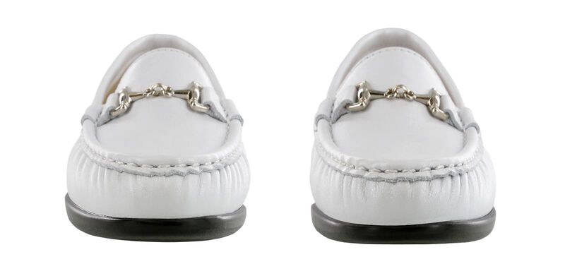 Metro Pearl White Pair Front View