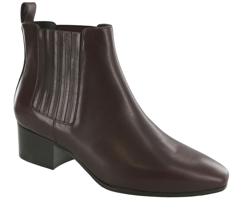 Vita Ankle Boot - Burgundy, Burgundy, large