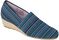 Becky Wedge Slip On, Bright Blue, swatch