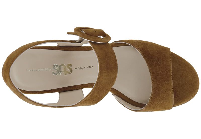 Carine Tan Suede Left Top View