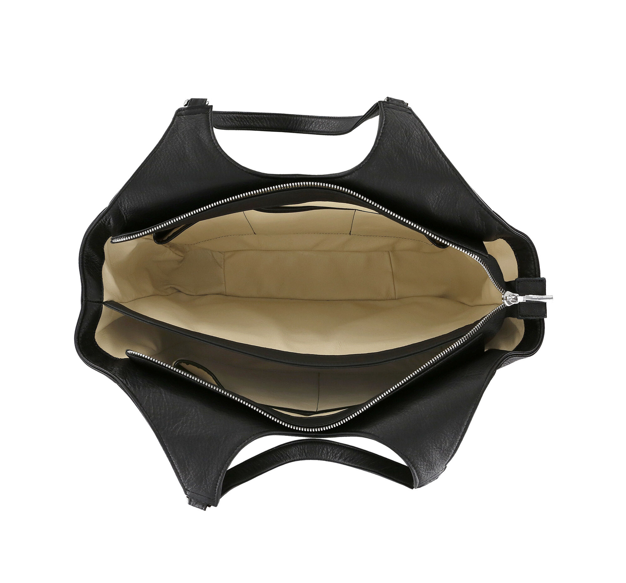 The Black Bag Tote in Full Grain Leather | Sylvester & Co. Modern General®