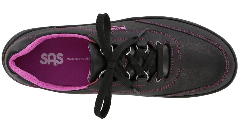 Sporty Black-Pink Left Top View