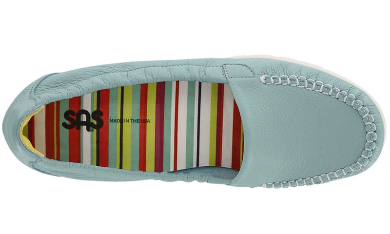 Sunny Slip On Loafer - Teal, , large