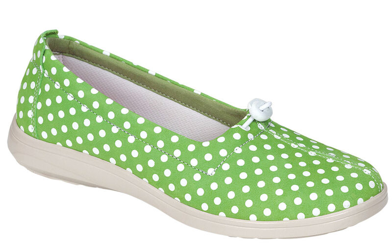 Funk Active Slip On Loafer - Verde Dot, , large