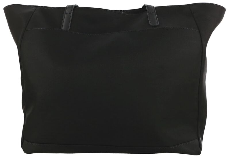 Mayra Black Nylon Rear View