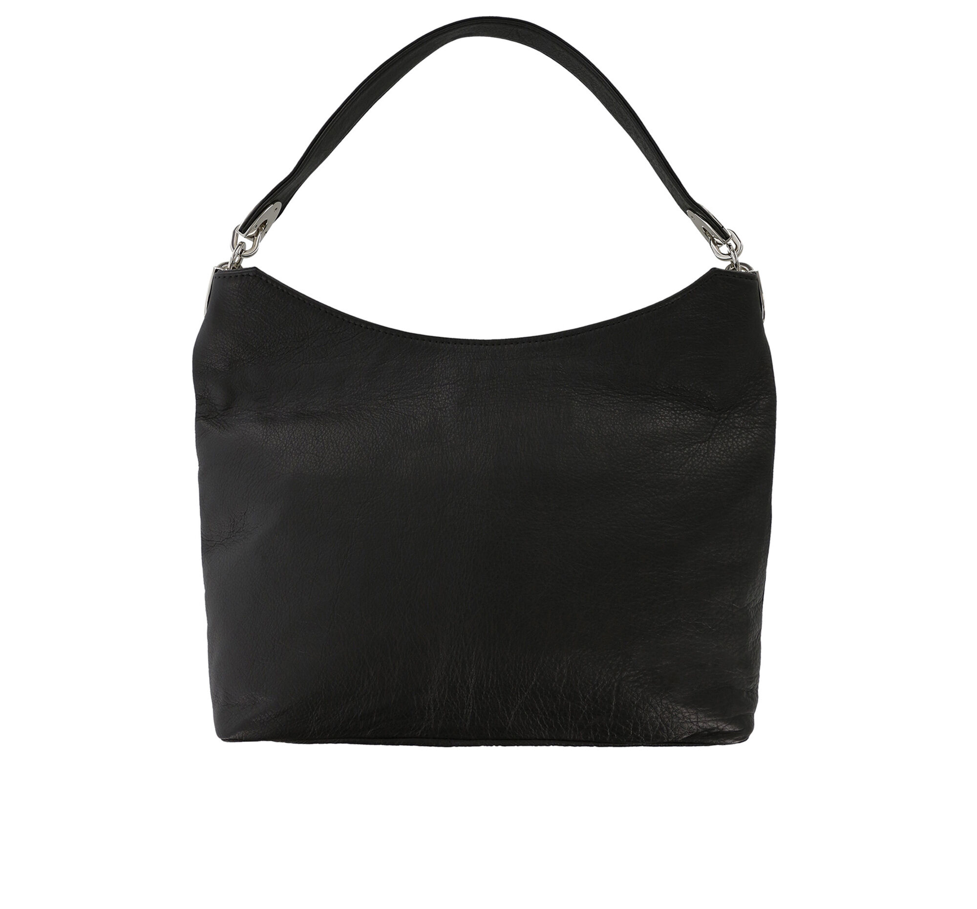 Vera Wang Simply Vera Black Leather Hobo Purse Handbag Boho Shoulder Bag  Purse | eBay