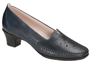 Sonyo Slip On Heel - Alfa Navy