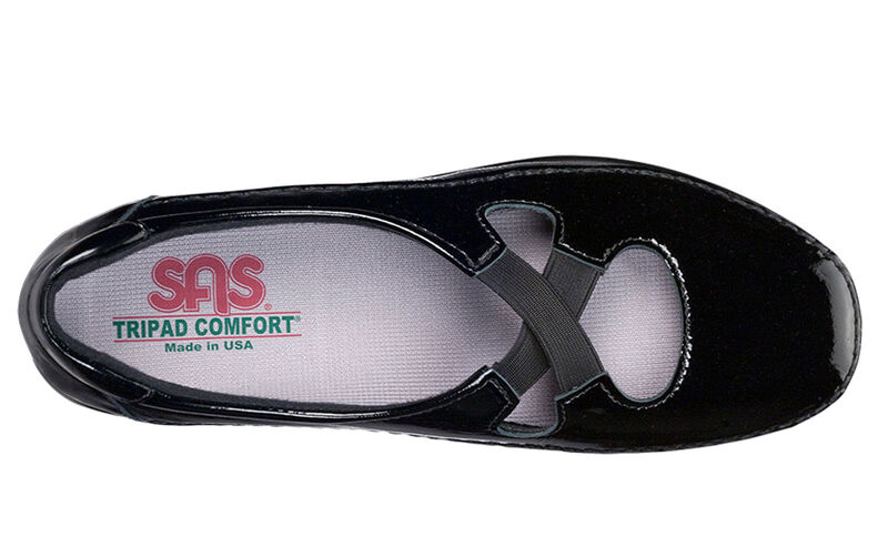 Crissy Black Patent Left Top View