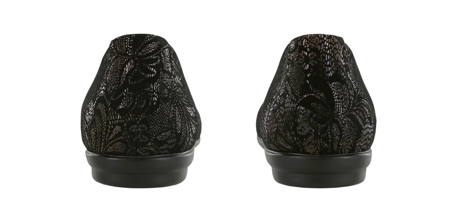 Black lace ballet 2025 pumps
