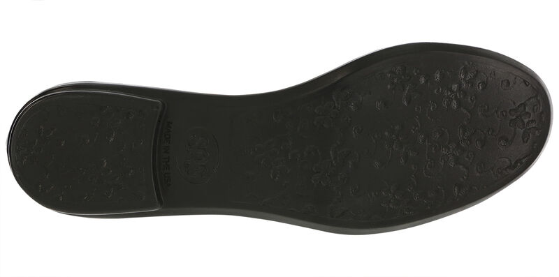 Scenic Cap Toe Black/Pecan Left Sole View