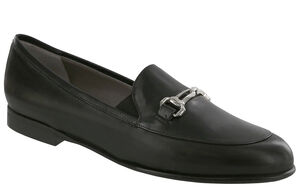 Linette Slip On Loafer Black