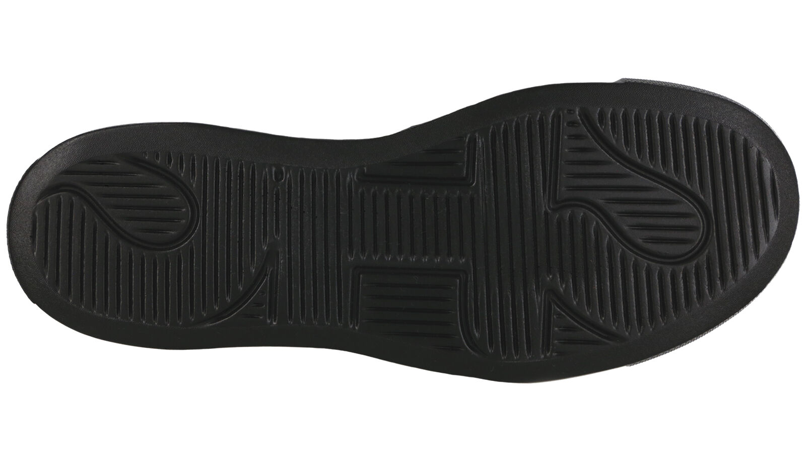 High Street-Y LTD Men's Lace Up Sneaker | Shiny Black | SAS
