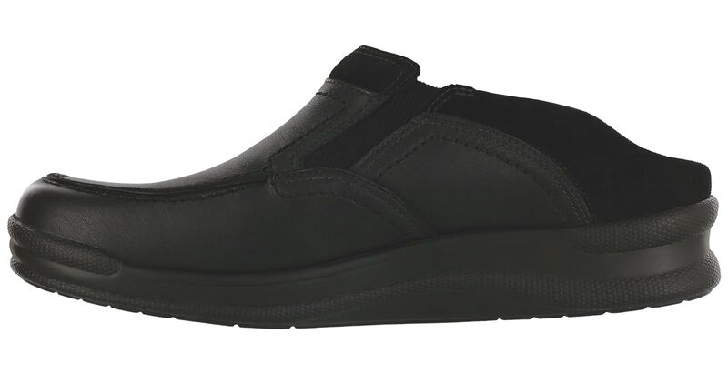 Slip On Black Loafer Left View