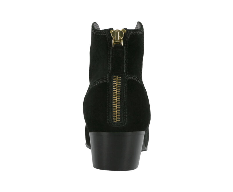 Dylan Black Suede Right Rear View