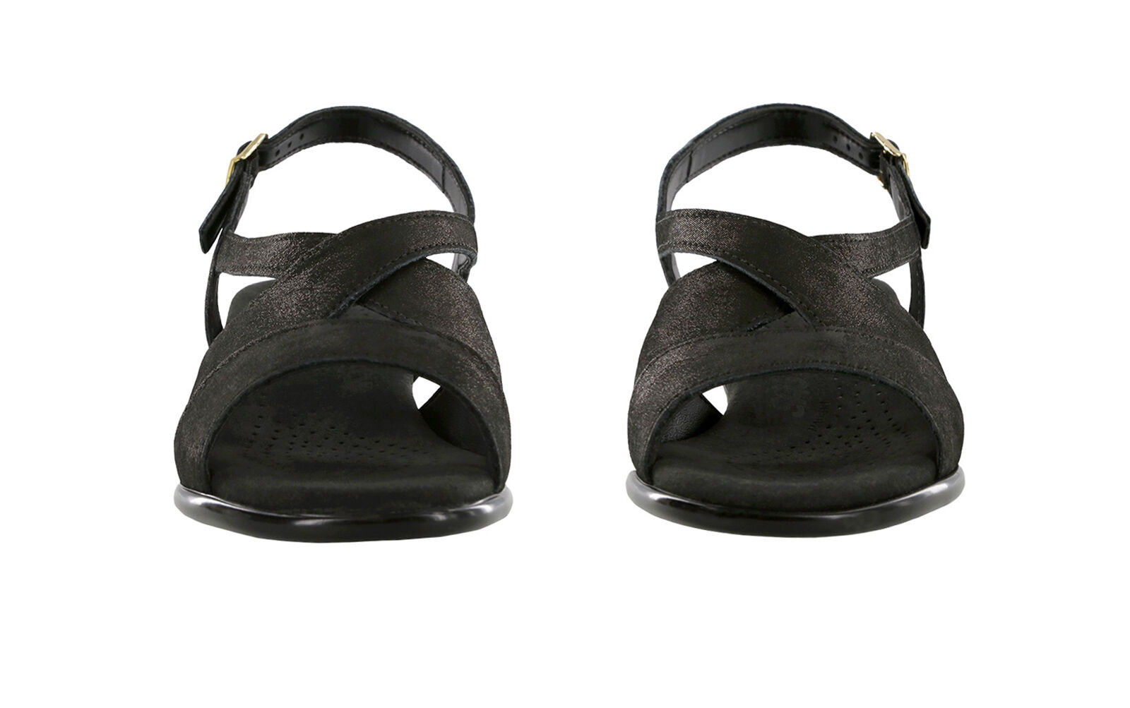 Caress Cross Strap Wedge Sandal | SAS Shoes