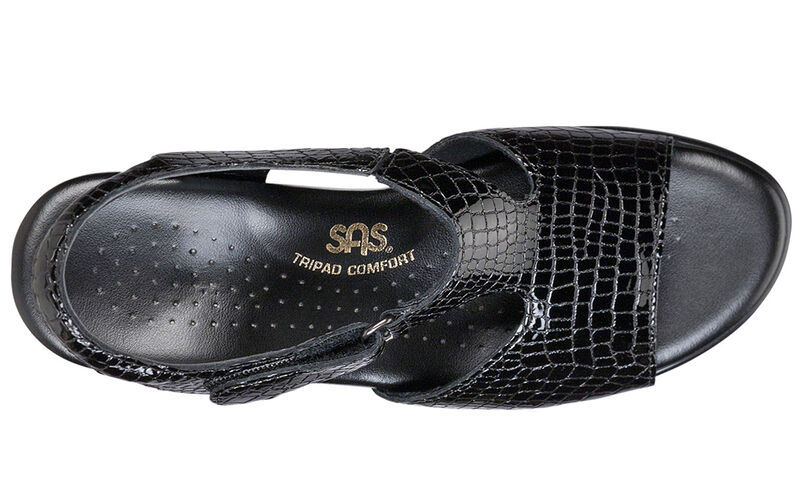 Suntimer Black Croc Right Top View