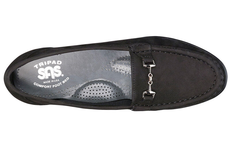 Metro Charcoal Nubuck Left Top View