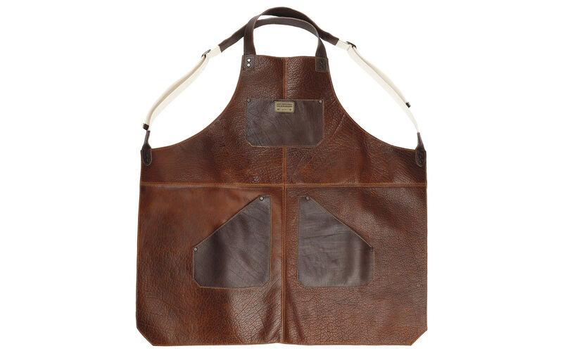 SAS Apron - Brown Bison, Brown Bison, large