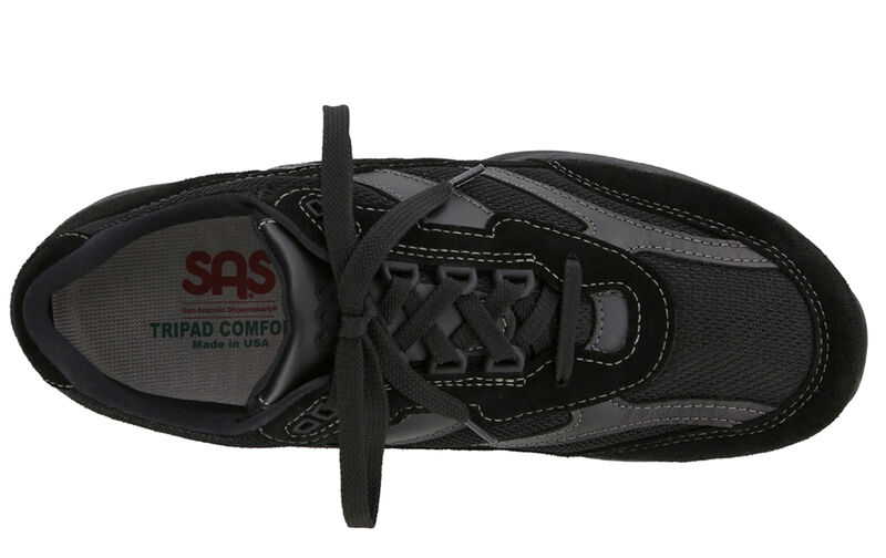 Journey Mesh Black Left Top View
