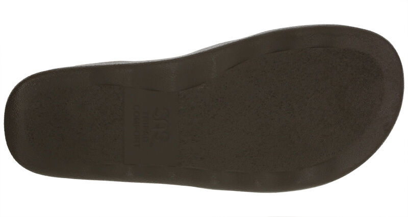 Cozy Rust Navy Left Sole View