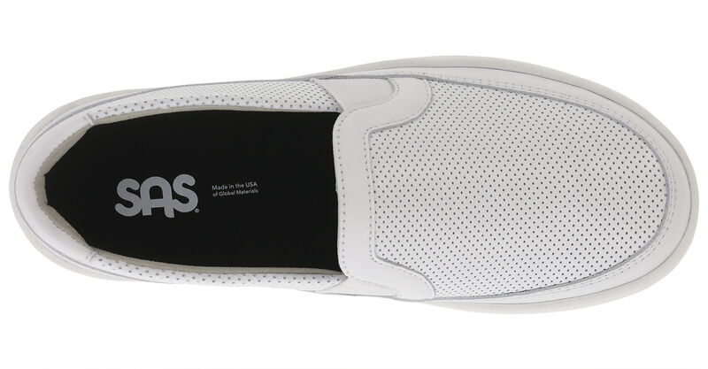 Chuy-X White Perf Top View