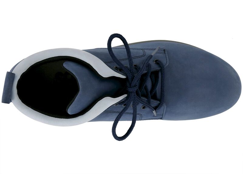 Gretchen Navy-Light Blue Left Top View