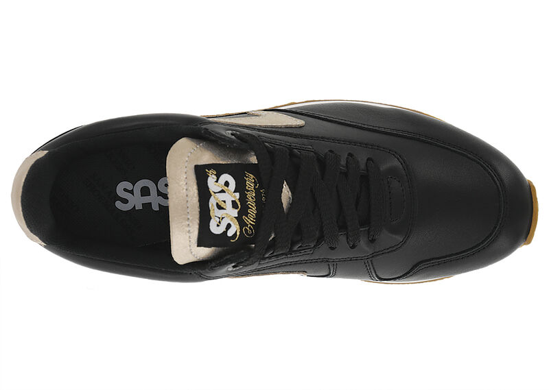 7eventy6ix-X LTD Lace Up Sneaker, Black Gold, large