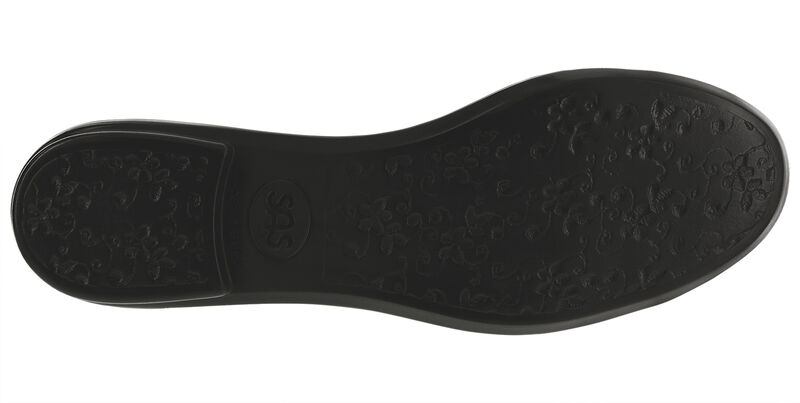Scenic Cap Toe Black/Sapphire Left Sole View