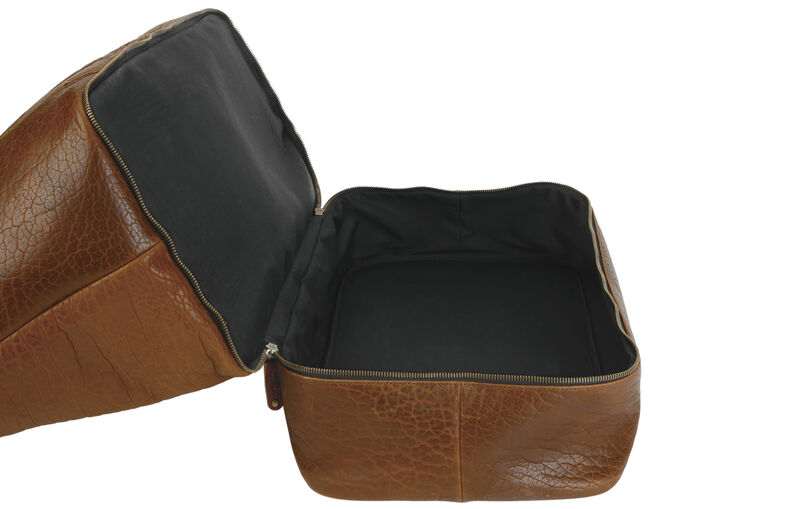 Sightseer DX Brown Bison Bottom Inside View