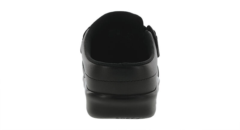 Clog Black Rear View