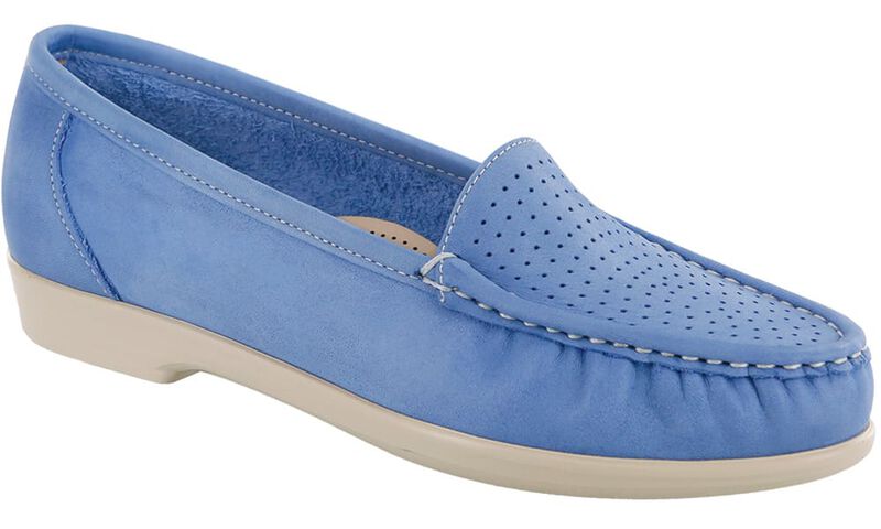 Savvy Slip On Loafer, Denim, large