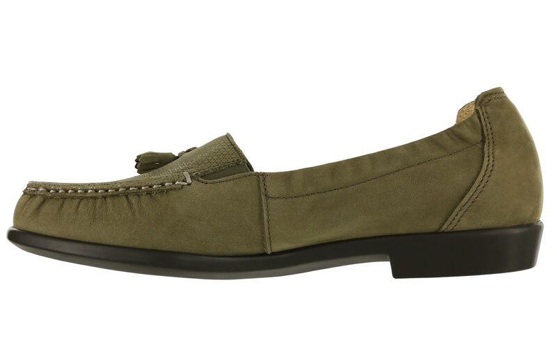 Hope Slip On Loafer - Green Tundra, , large