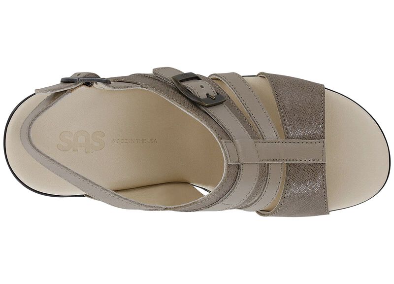 Layla Fog-Taupe Left Top View