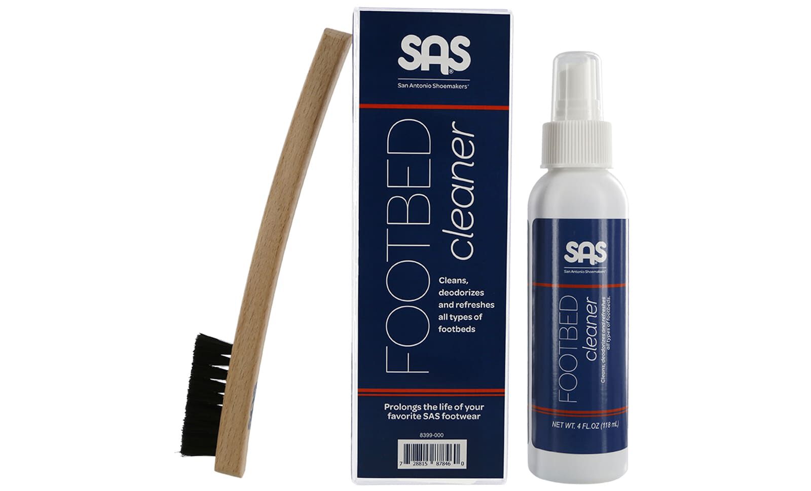SAS Footbed Cleaner Kit Shoe Care