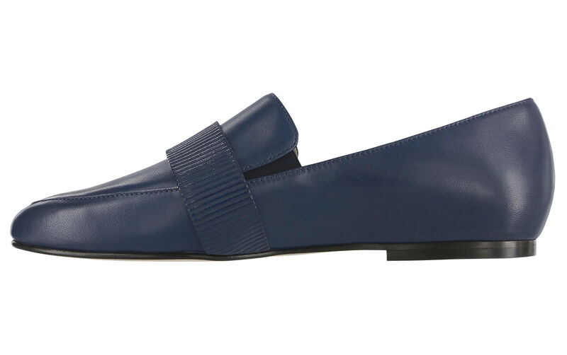 Luxe Navy-Navy Striped Right Side View