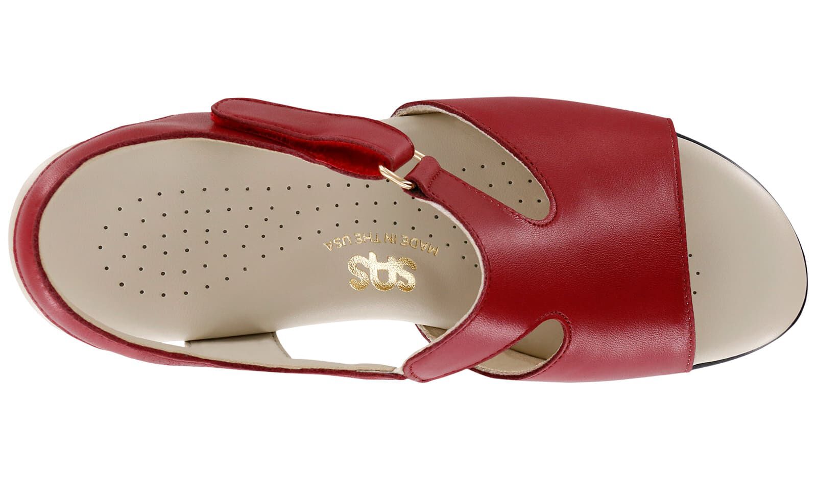 Sas red top sandals