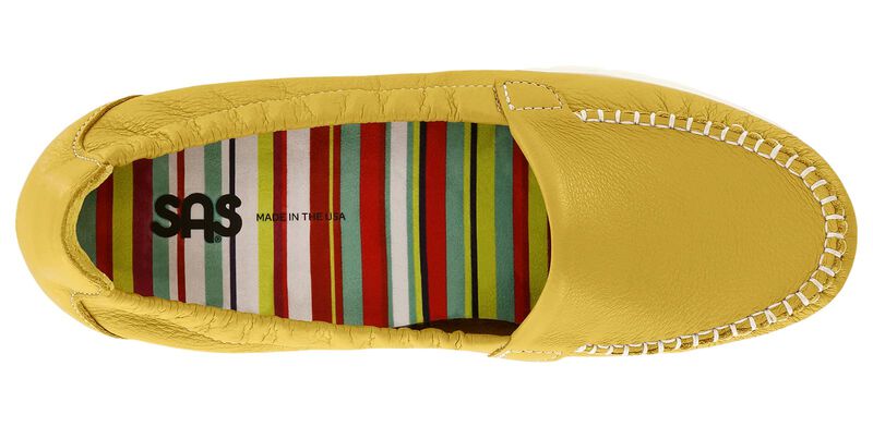 Sunny Slip On Loafer, Canary Yellow, large