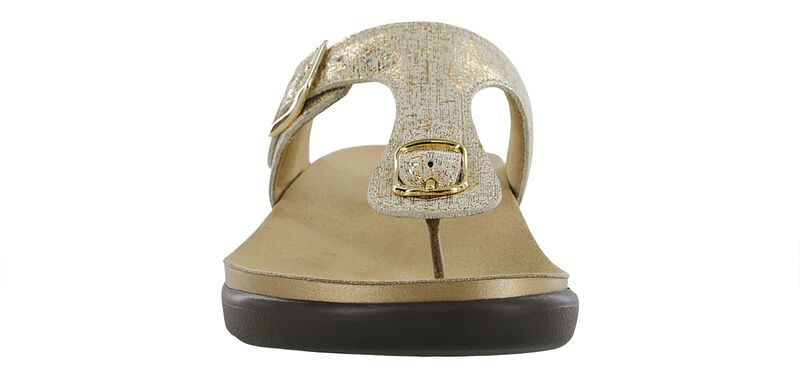 Sanibel Shiny Gold Right Front View