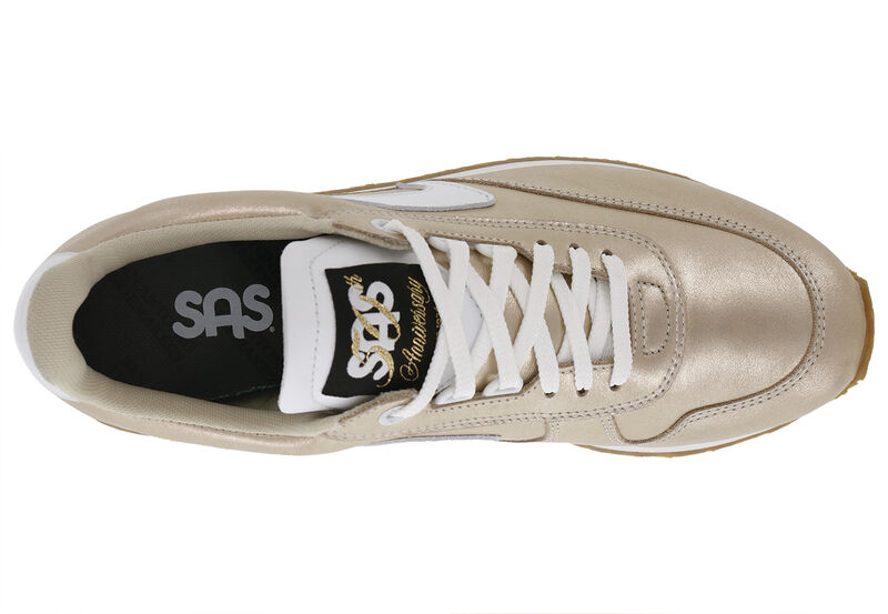 7eventy6ix-X LTD Lace Up Sneaker, Gold, large