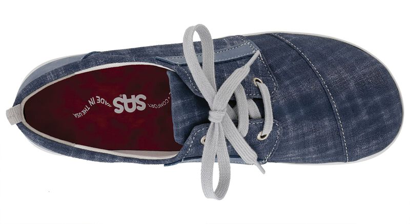 Marnie Blue Jay-Nubuck Left Top View