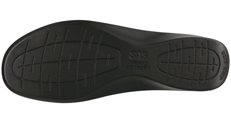 Willow Black Smooth Left Sole View